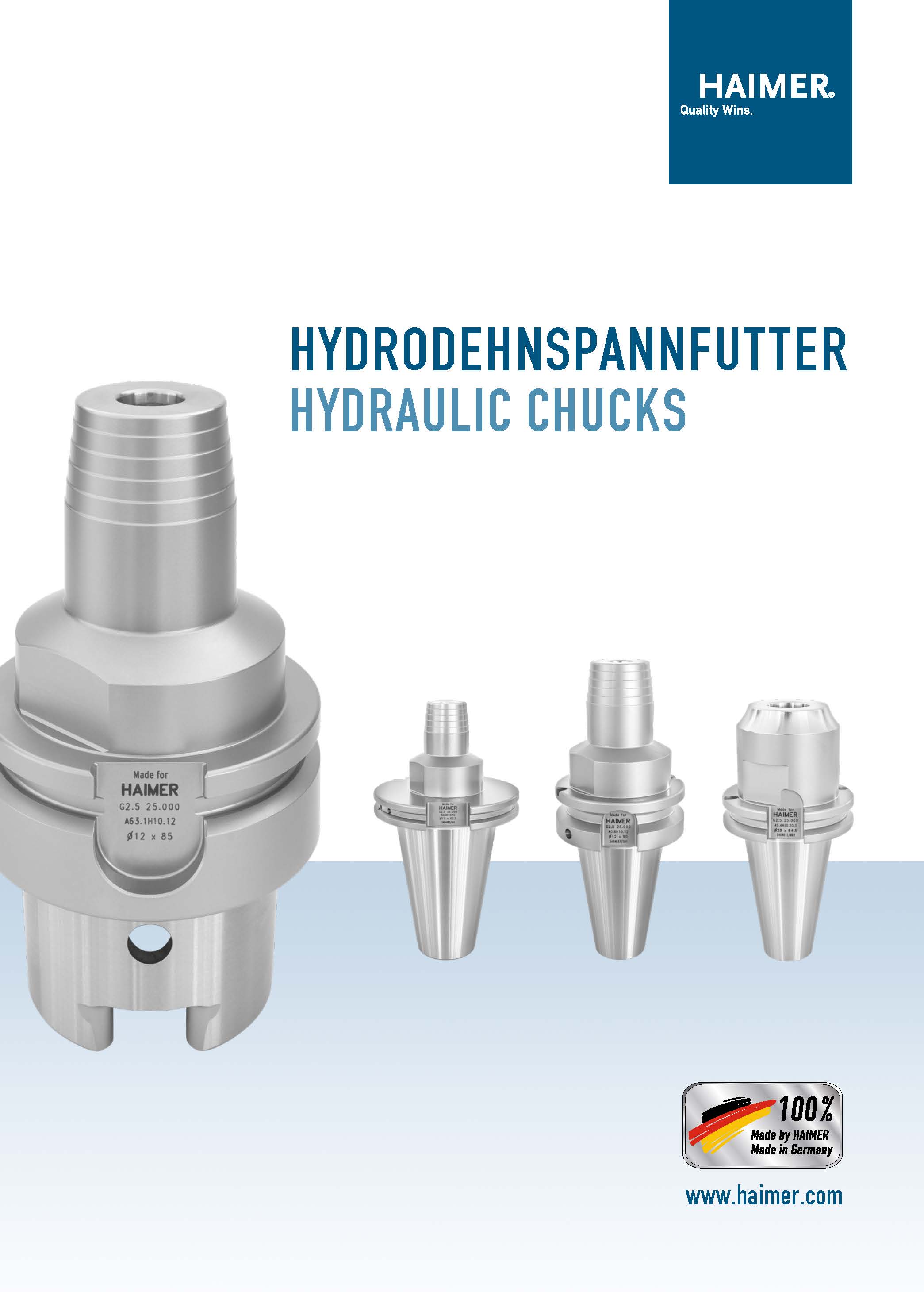 HAIMER HYDRAULIC CHUCKS - HYDRODEHNSPANNFUTTER